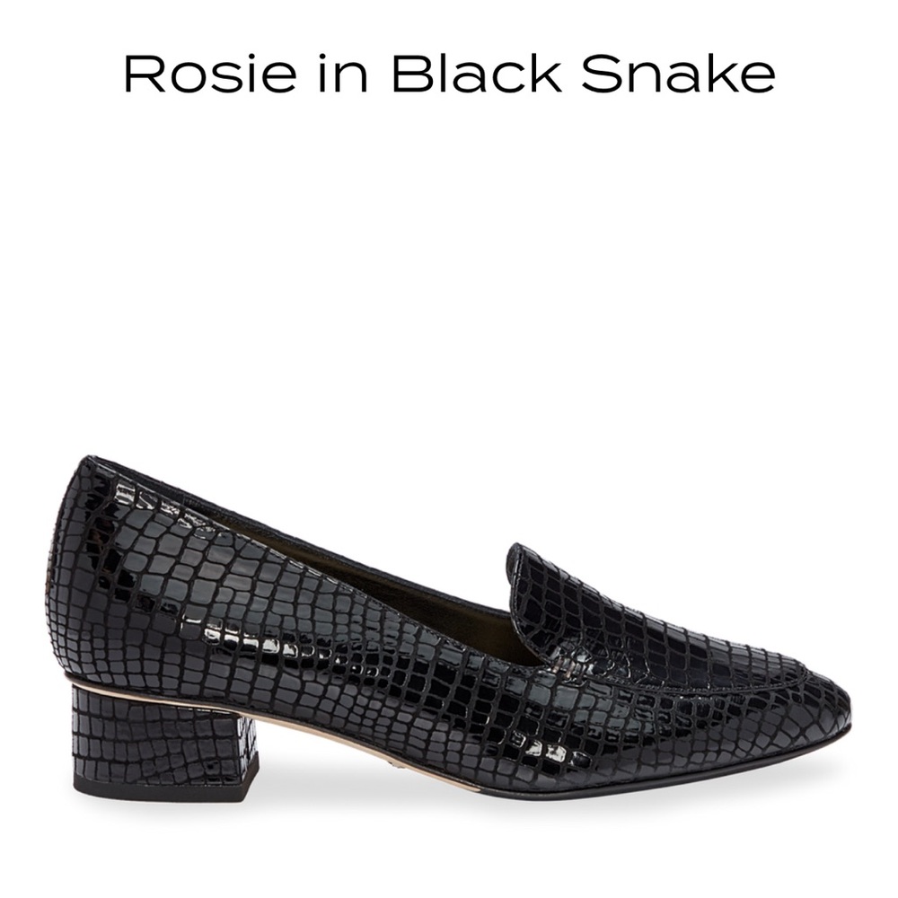 Sarah Flint Rosie Leather Heeled Loafer
